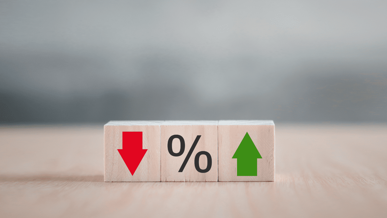 Graph showing the impact of interest rates.